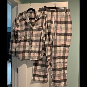 Plaid pajamas XXL